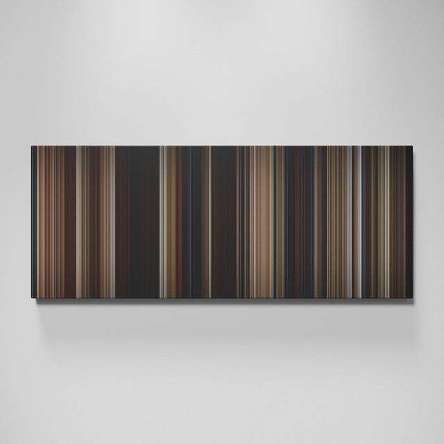 Tombstone movie canvas wall art - color palette print