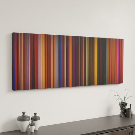 Treasure Planet canvas art in modern interior - movie color palette
