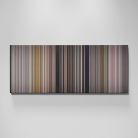 Notting Hill movie canvas wall art - color palette print