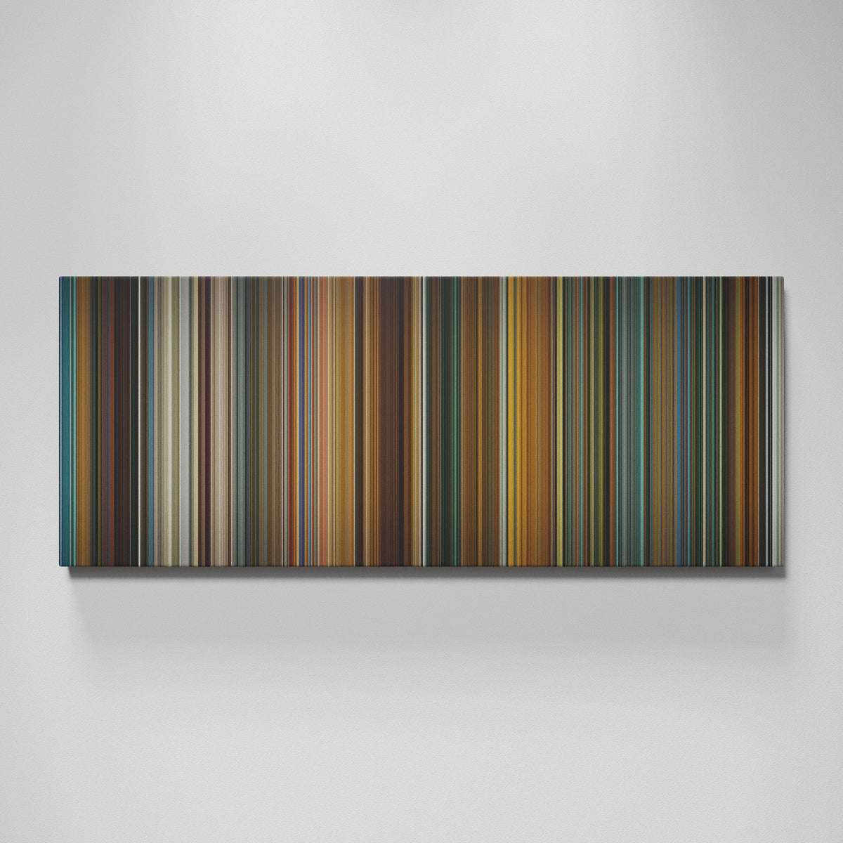 Ocean's Eleven movie canvas wall art - color palette print