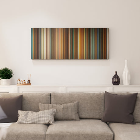 Ocean's Eleven canvas print in living room - film wall decor