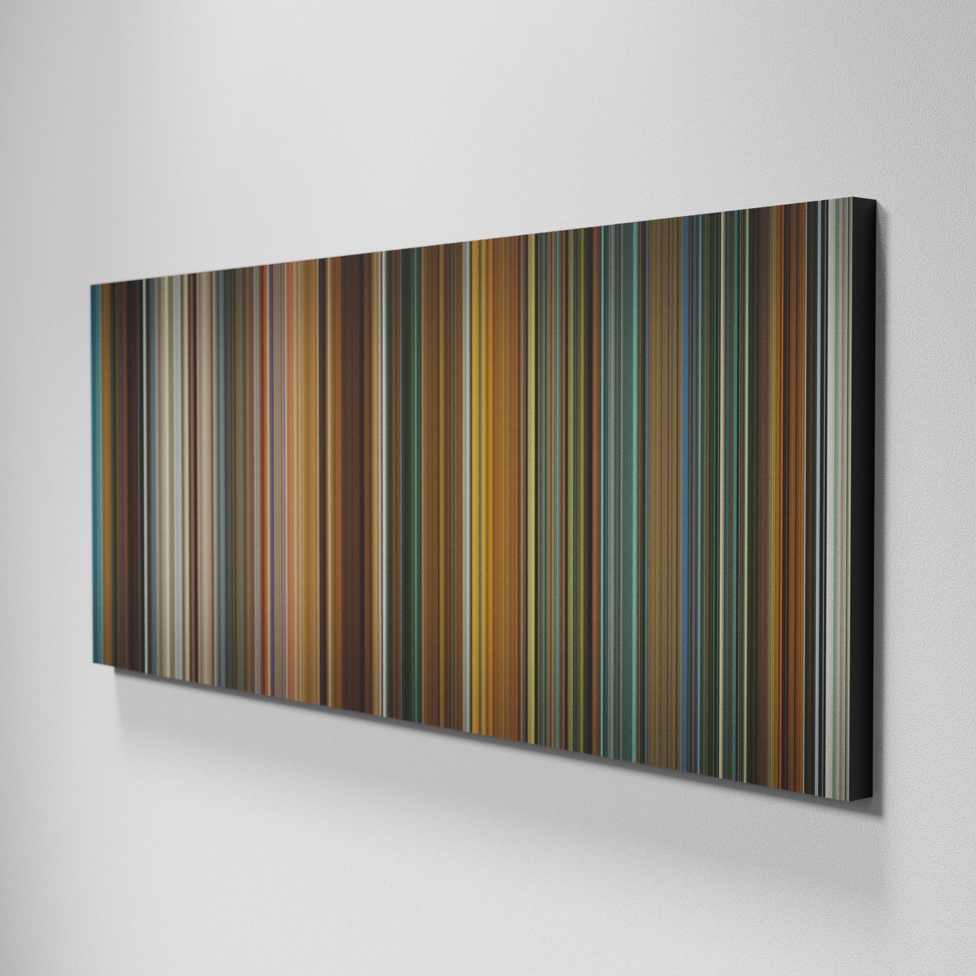 Side view of Basic of Ocean's Eleven Frome on the wall