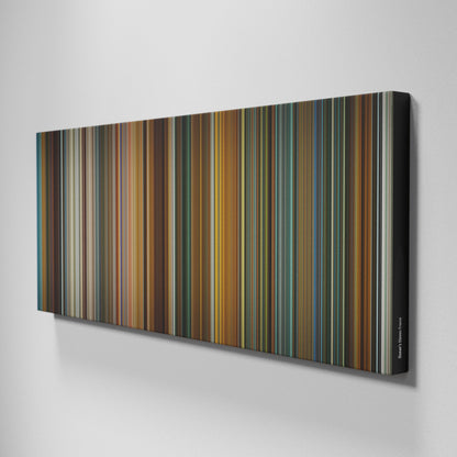 Side view of Buff's of Ocean's Eleven Frome on the wall