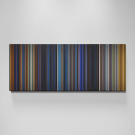 Bad Boys movie canvas wall art - color palette print