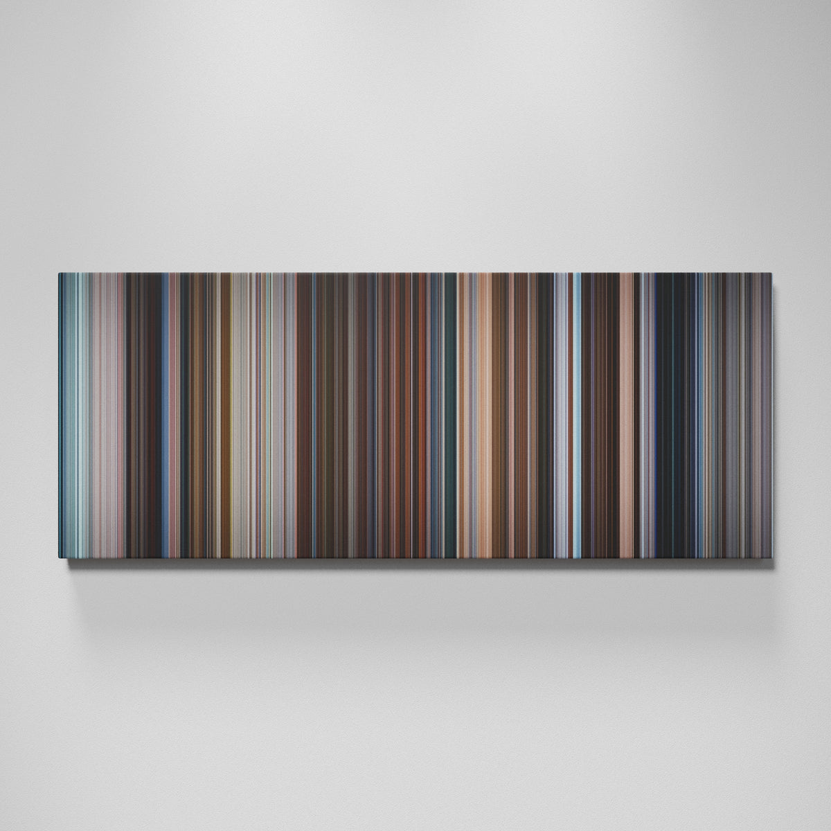 Eternal Sunshine of the Spotless Mind movie canvas wall art - color palette print
