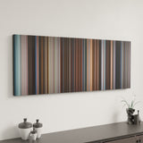 Eternal Sunshine of the Spotless Mind canvas art in modern interior - movie color palette