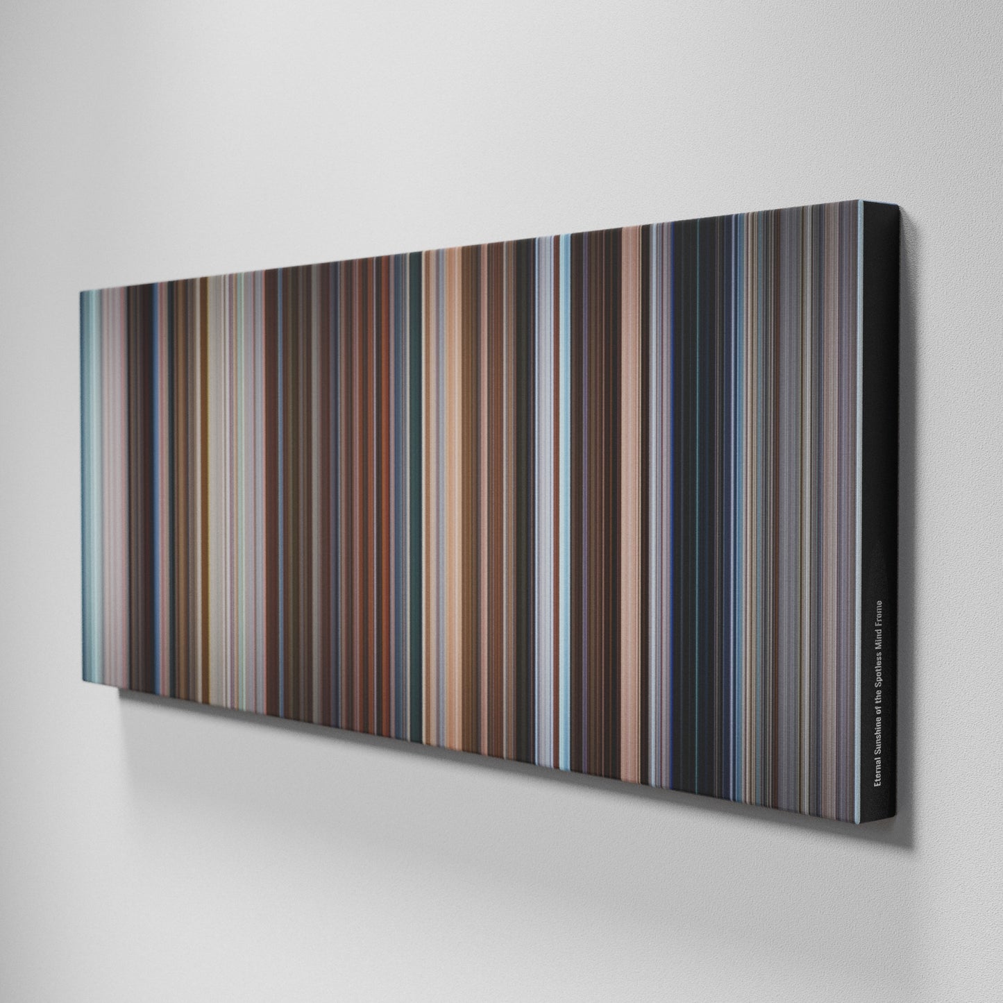 Side view of Buff's of Eternal Sunshine of the Spotless Mind Frome on the wall