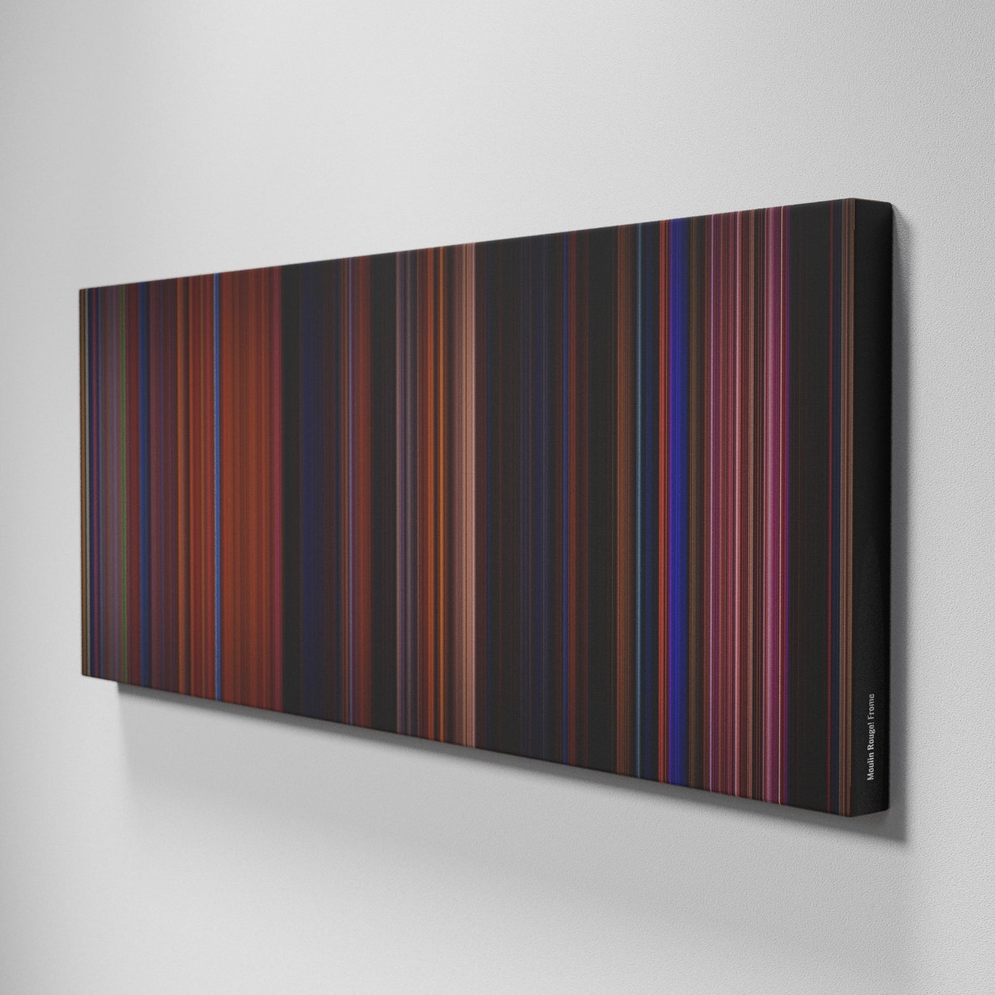 Side view of Buff's of Moulin Rouge Frome on the wall