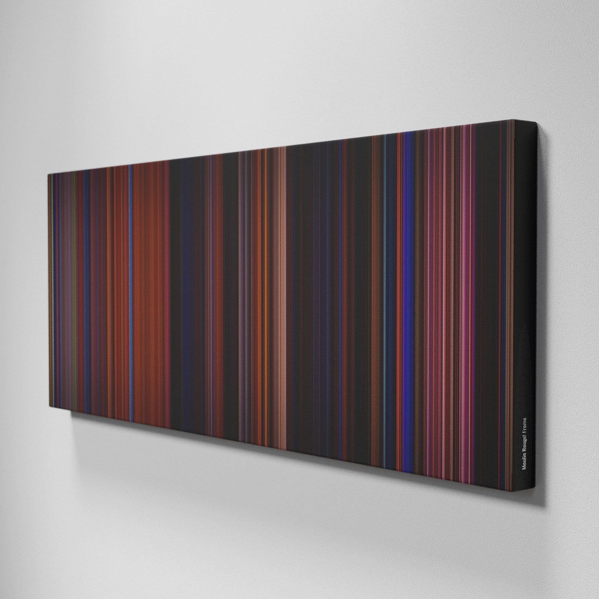 Side view of Buff's of Moulin Rouge Frome on the wall