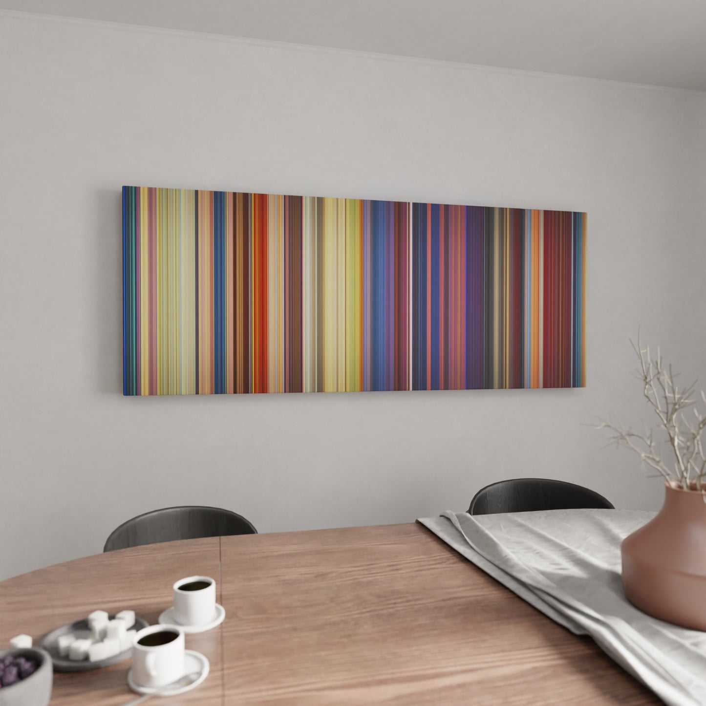 Kitchen with Mulan II Frome on the wall