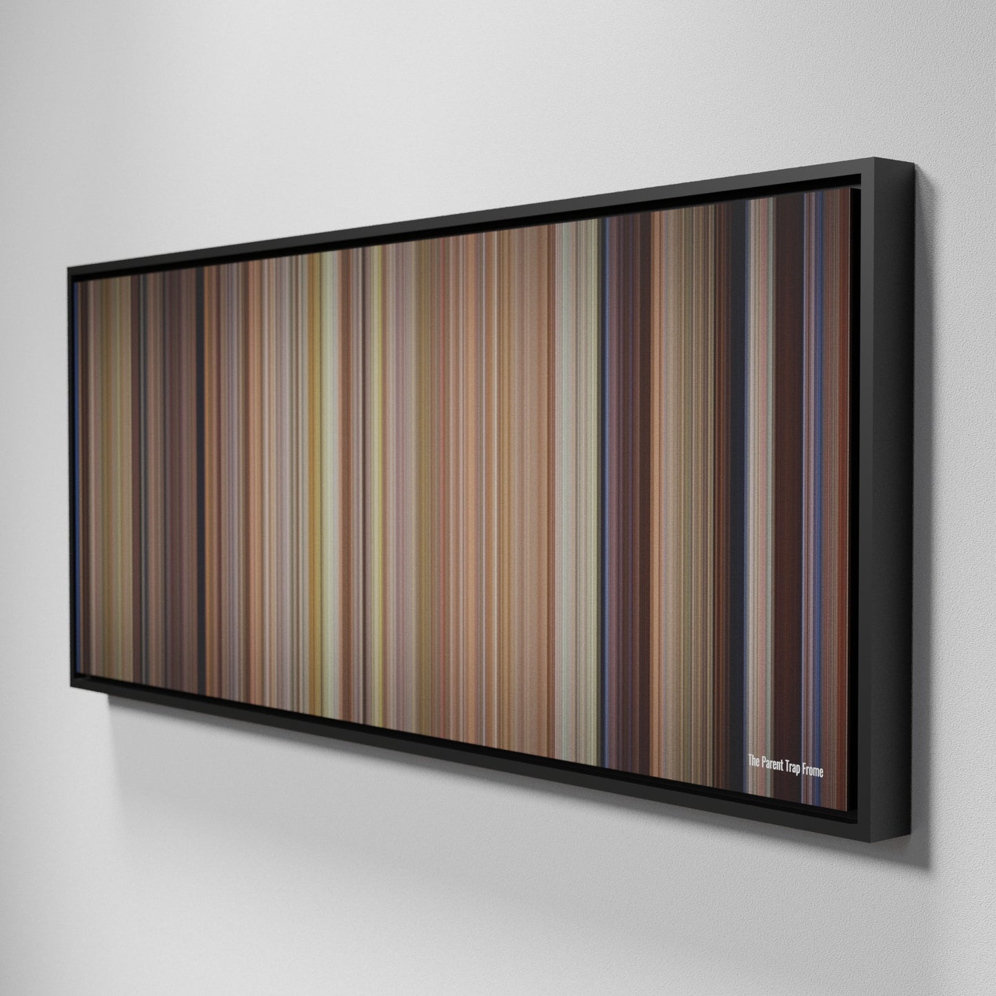 Side view of Framed Buff's of The Parent Trap Frome (1998) on the wall