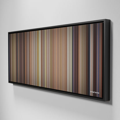 Side view of Framed Buff's of The Parent Trap Frome (1998) on the wall