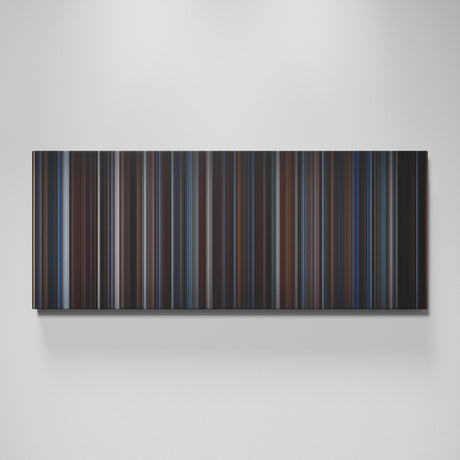 The Prestige movie canvas wall art - color palette print