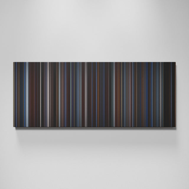 The Prestige movie canvas wall art - color palette print