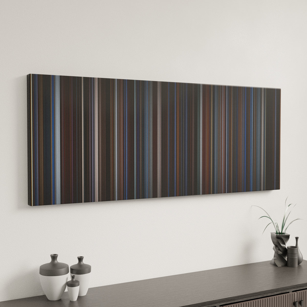 The Prestige canvas art in modern interior - movie color palette