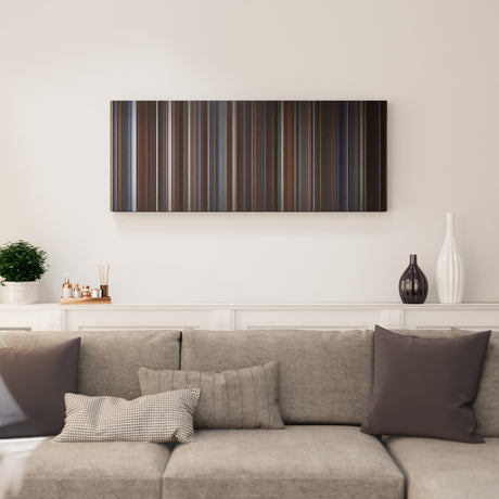 The Prestige canvas print in living room - film wall decor