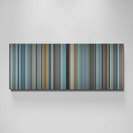 The Secret Life of Walter Mitty movie canvas wall art - color palette print