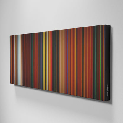 Side view of Buff's of Anastasia Frome on the wall