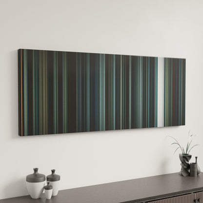 Minimal interior design with Arrival Frome on the wall