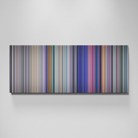 Cinderella movie canvas wall art - color palette print