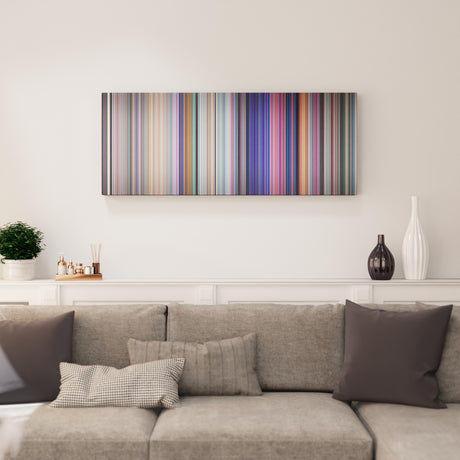 Cinderella canvas print in living room - film wall decor