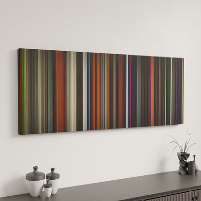 Minimal interior design with Coraline Frome on the wall