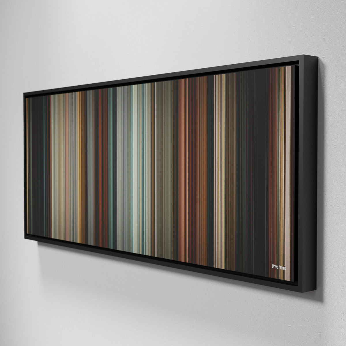 Drive movie canvas art - framed wall print