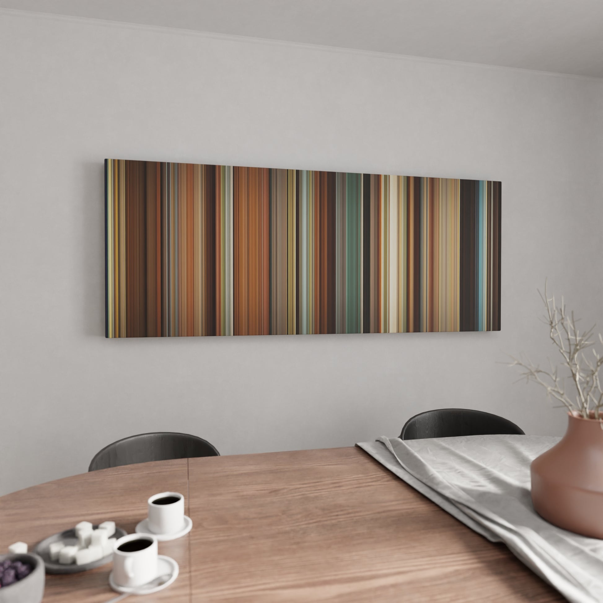 Kitchen with Pride & Prejudice Frome on the wall