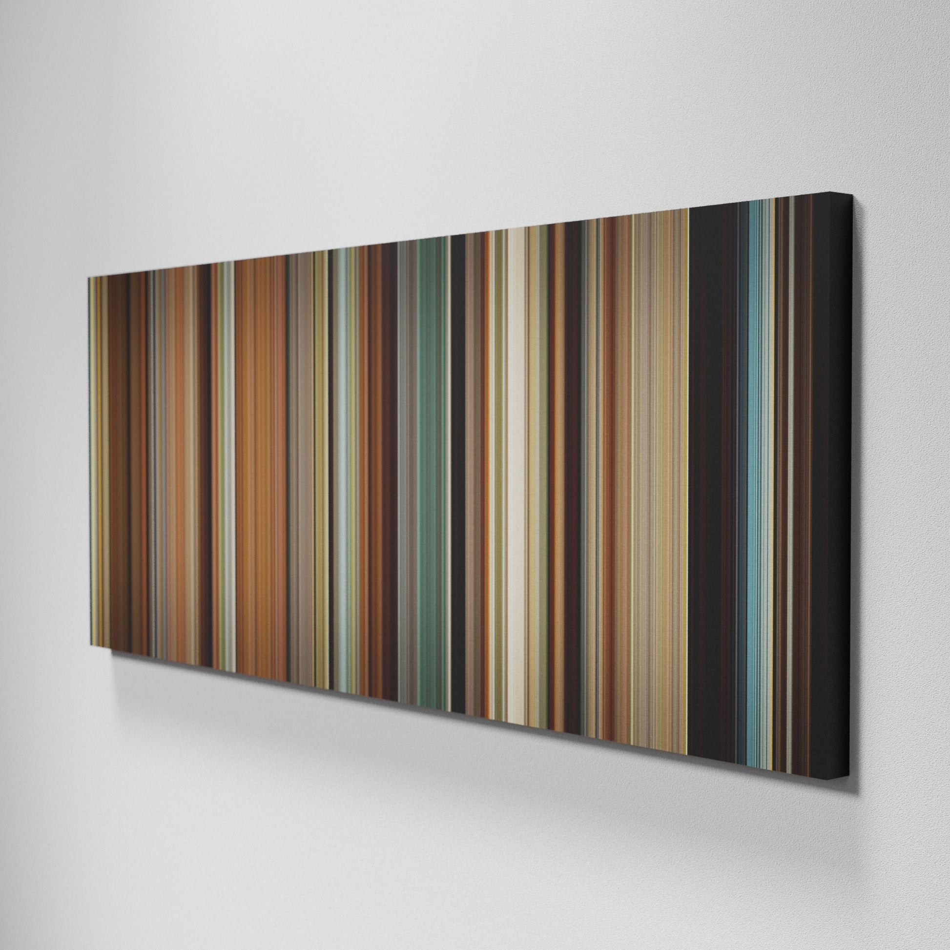 Side view of Basic of Pride & Prejudice Frome on the wall