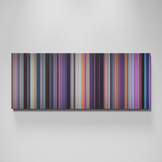 Spider-Man: Into the Spider-Verse movie canvas wall art - color palette print