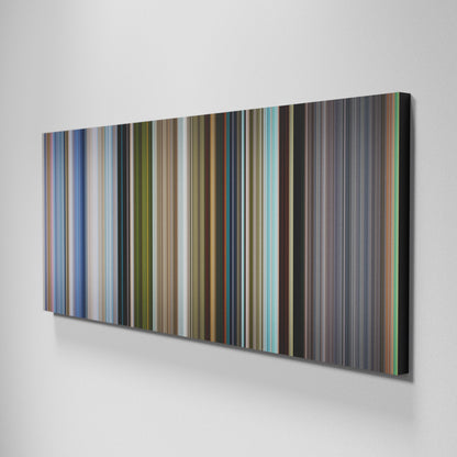 Side view of Basic of Surf's Up Frome on the wall