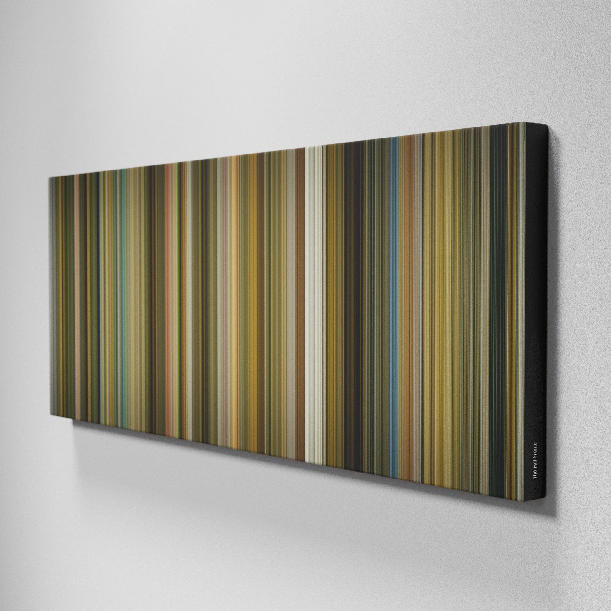 Side view of Buff's of The Fall Frome on the wall