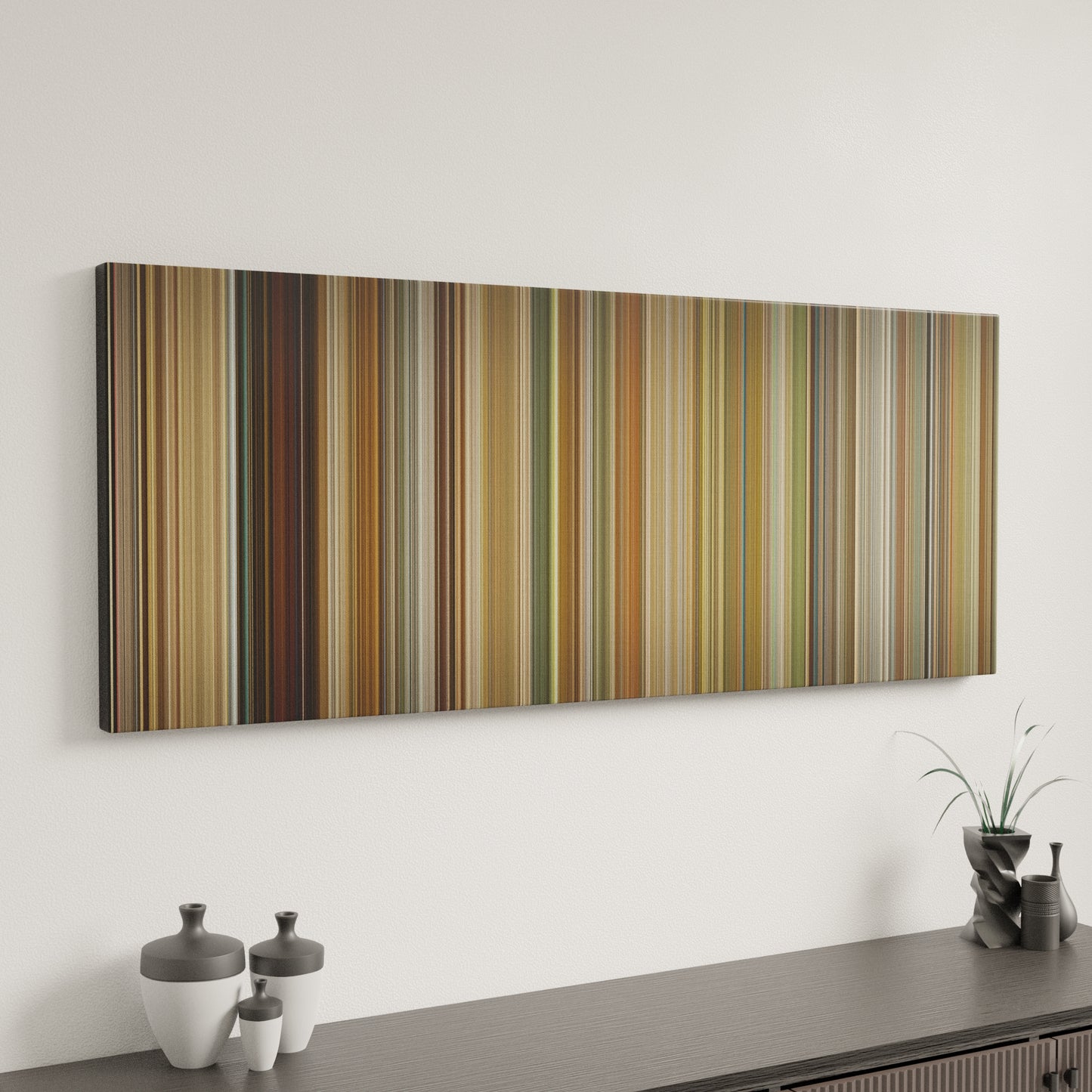 Minimal interior design with The Queen Frome on the wall