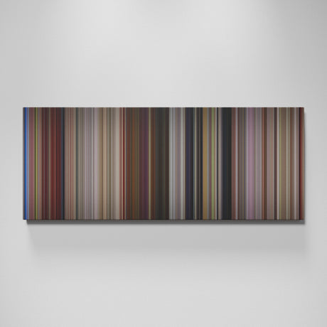 13 Going on 30 movie canvas wall art - color palette print