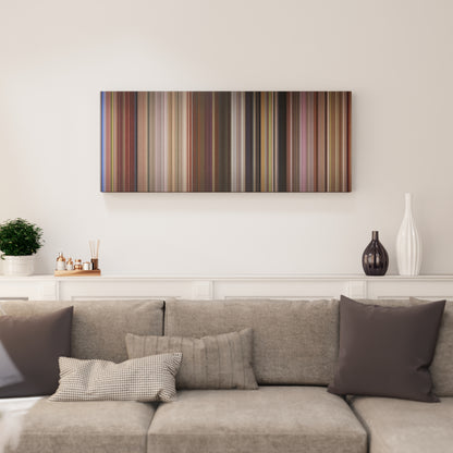 Living room interior with 13 Going on 30 Frome on the wall