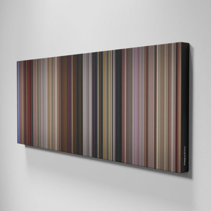 Side view of Buff's of 13 Going on 30 Frome on the wall