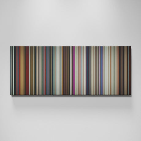 A Star is Born movie canvas wall art - color palette print