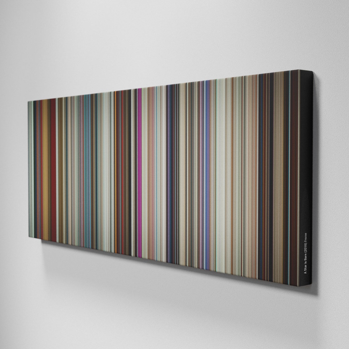 Side view of Buff's of A Star Is Born Frome on the wall