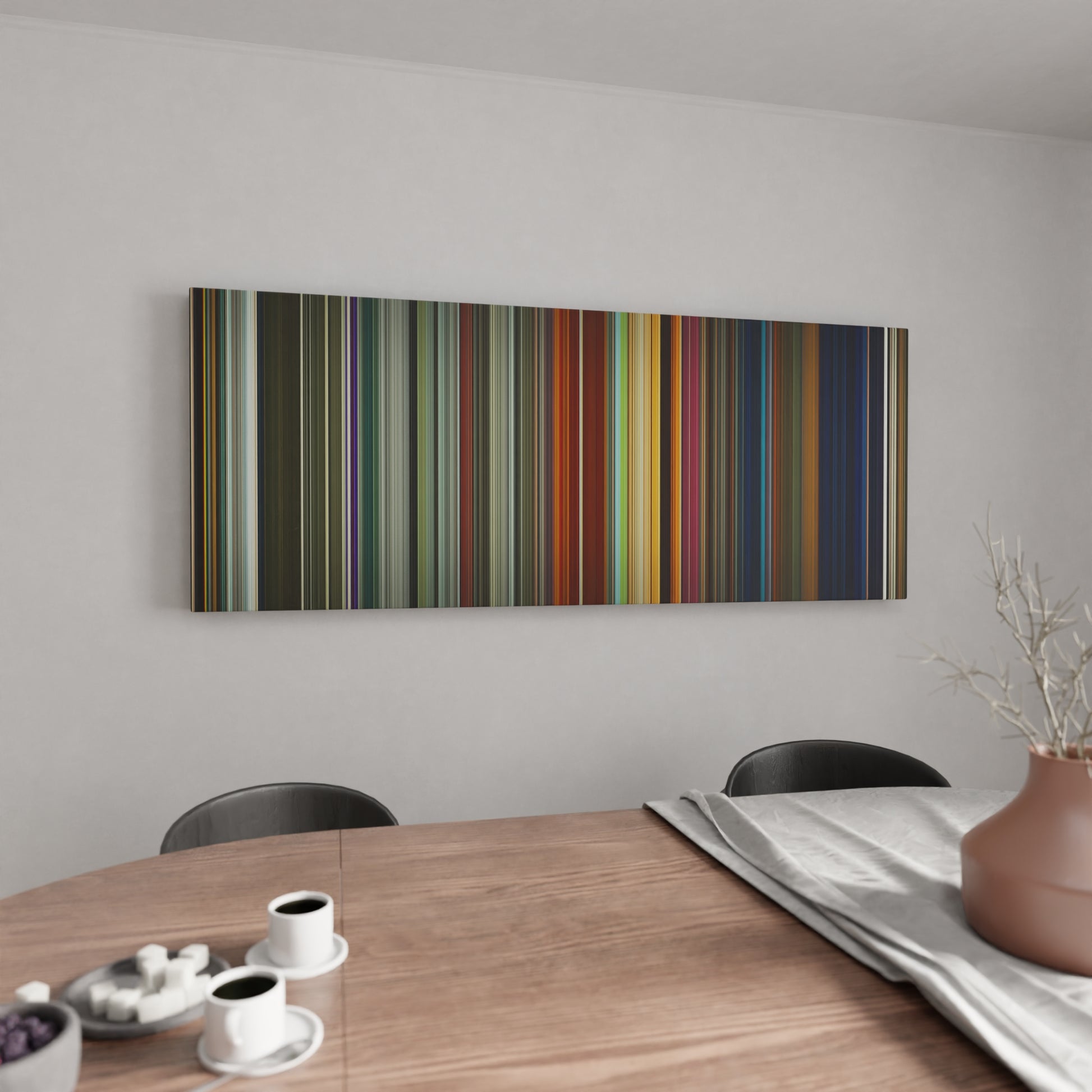 Kitchen with Ad Astra Frome on the wall