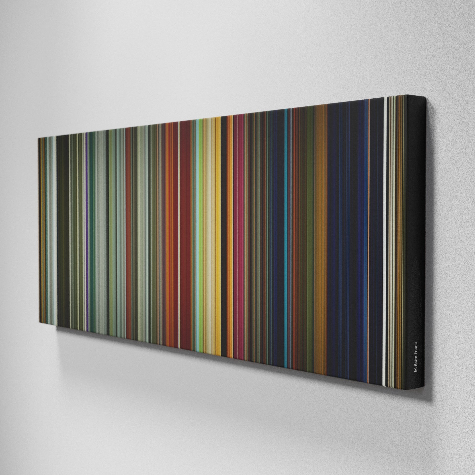 Side view of Buff's of Ad Astra Frome on the wall