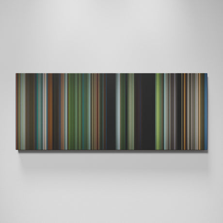 Annihilation movie canvas wall art - color palette print