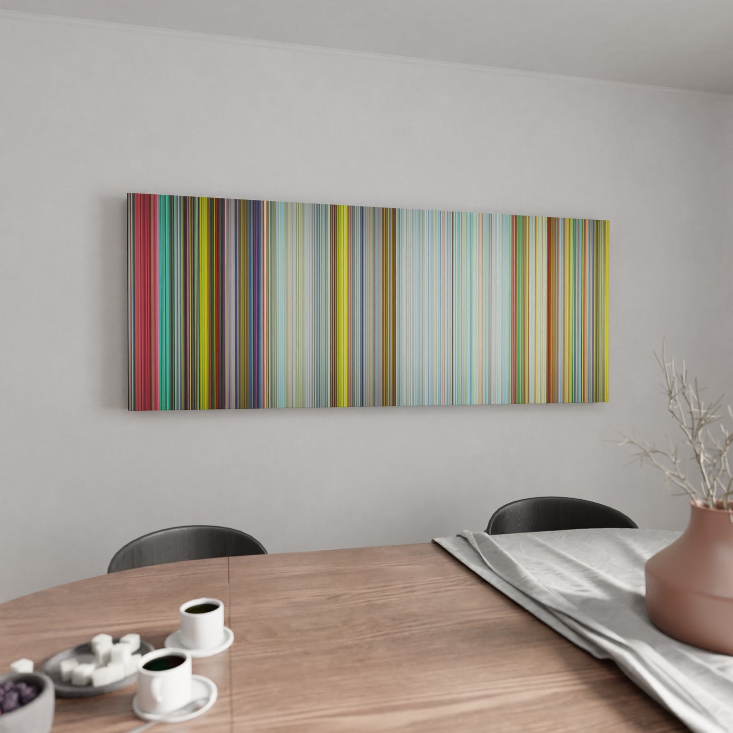 Kitchen with Dragon Ball Super: Broly Frome on the wall