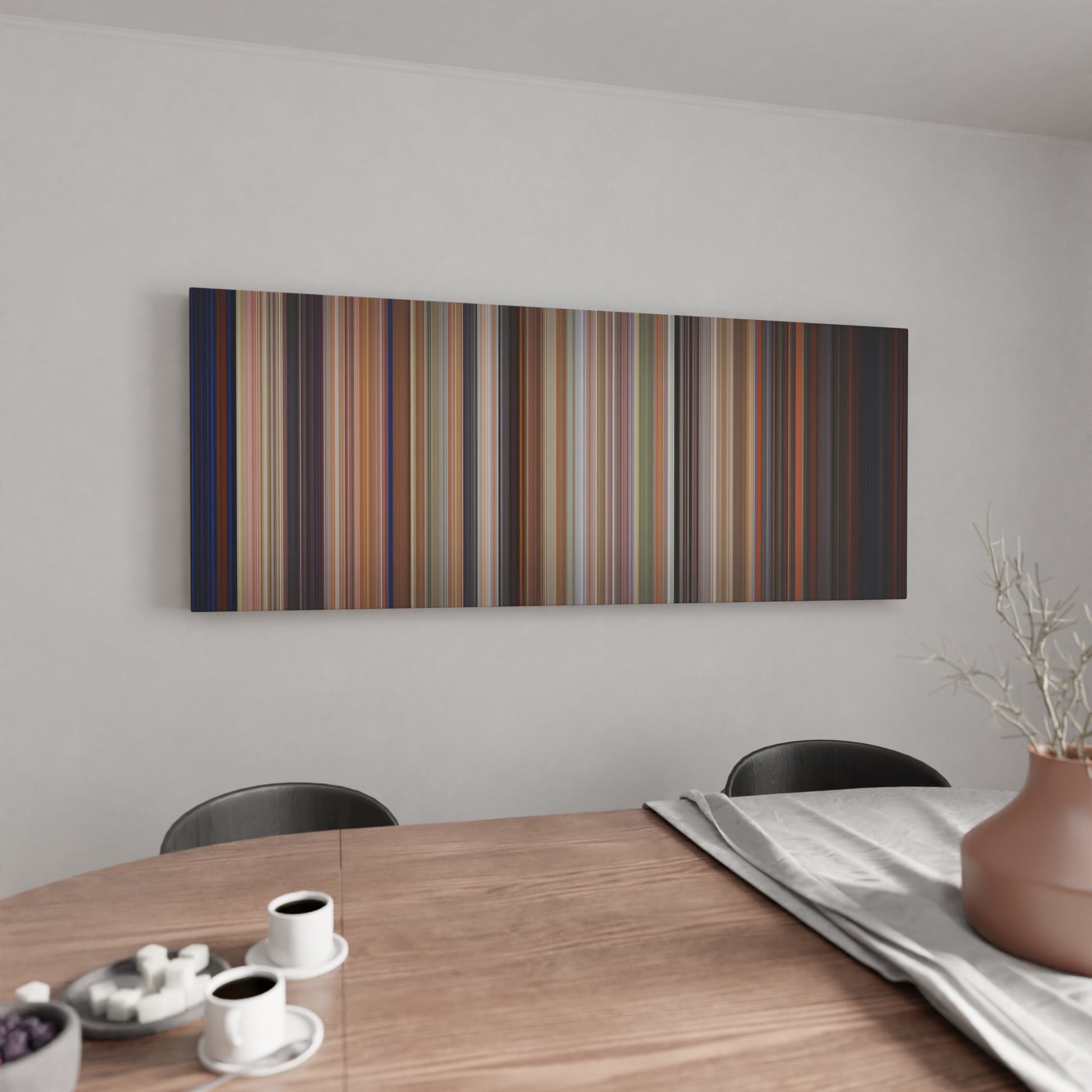 Kitchen with Edward Scissorhands Frome on the wall