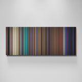 Kill Bill: Vol. 1 movie canvas wall art - color palette print