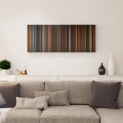 Living room interior with The Greatest Showman Frome on the wall