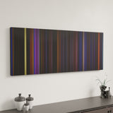The Nightmare Before Christmas canvas art in modern interior - movie color palette