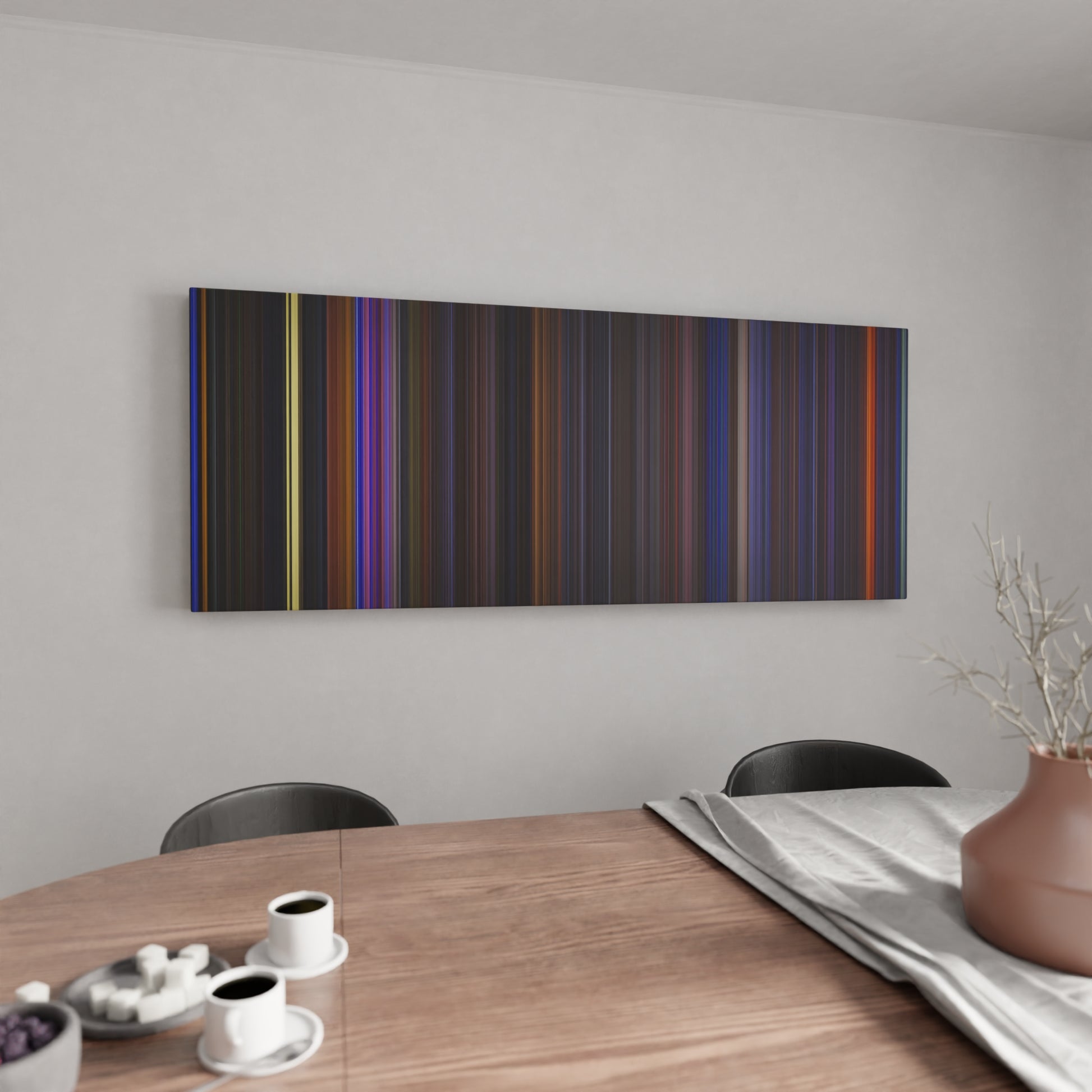 Kitchen with The Nightmare Before Christmas Frome on the wall