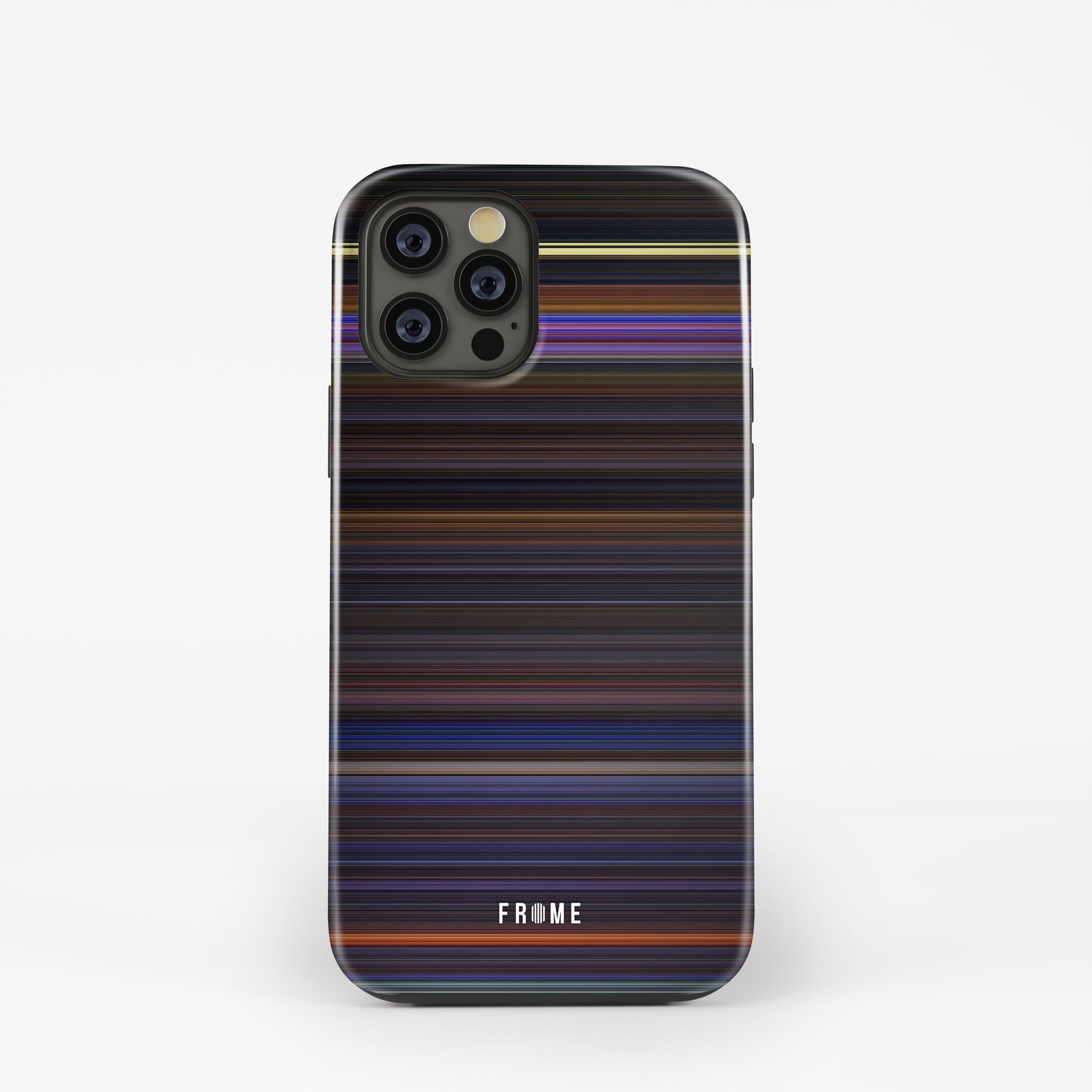 Front view of the nightmare before christmas Frome Tough phone case