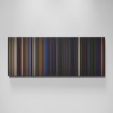 Beetlejuice movie canvas wall art - color palette print