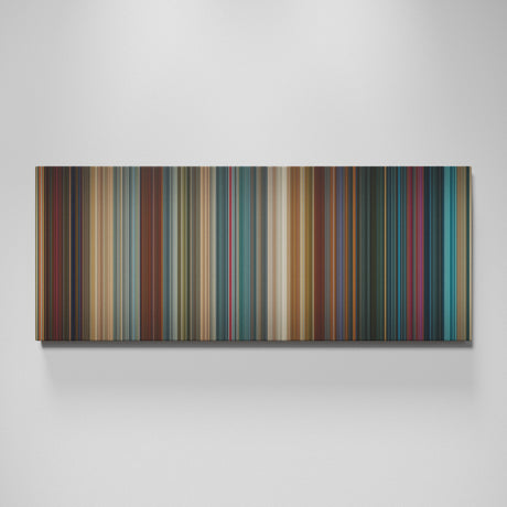 Birds of Prey: And the Fantabulous Emancipation of One Harley Quinn movie canvas wall art - color palette print